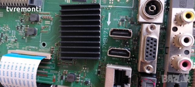Main board 17MB171 for, TELEFUNKEN 32HA6000, for 32 inc DISPLAY VES315WNGS-2D-N52, снимка 2 - Части и Платки - 39126250
