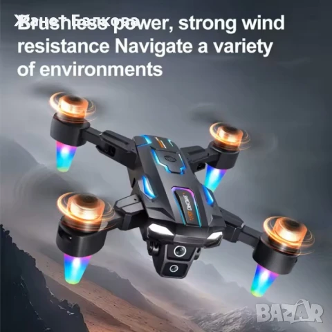 8K Дрон A22 с двойна ESC камера и вграден екран, снимка 2 - Друга електроника - 51126789