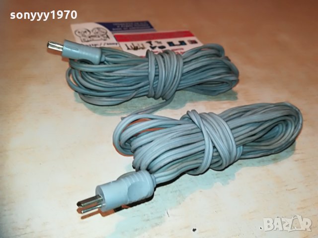 ЗАЯВЕНИ-КАБЕЛИ 2БР ЗА ТОНКОЛОНИ-СИВИ 2БР Х 4.5М, снимка 11 - Тонколони - 29775074