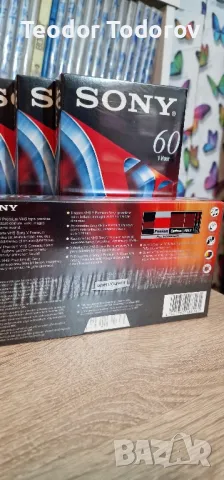 видеокасети SONY 60 НОВИ , снимка 2 - Други жанрове - 47895206