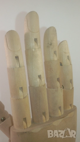 Дървена ръка със стави, артикулирана, снимка 10 - Декорация за дома - 52952315