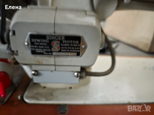 Електрическа шевна машина Singer 319 - метална, снимка 6 - Шевни машини - 52803025