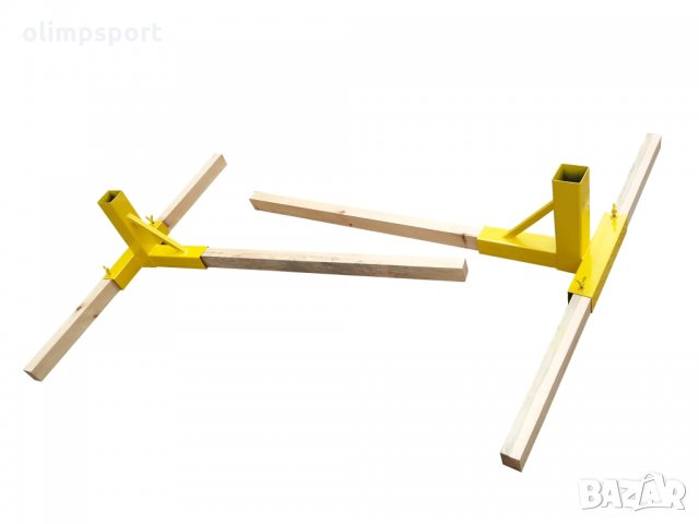 Стойки за плажен волейбол от алуминий – позволяват промяна на височината на мрежата без тя да се отк, снимка 2 - Волейбол - 29226674