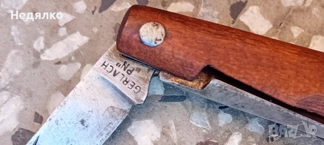 Немско военно ножче Gerlach,ВСВ, снимка 12 - Антикварни и старинни предмети - 42763380