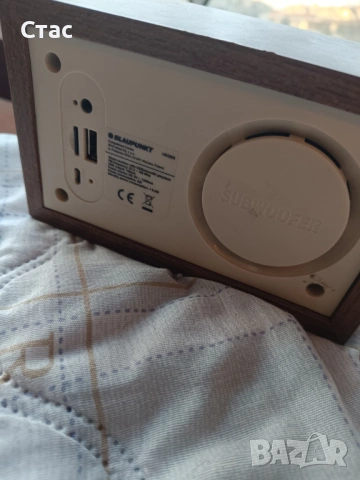 Радио в дървена кутия Blaupunkt медия плеяр, снимка 2 - Радиокасетофони, транзистори - 54138431