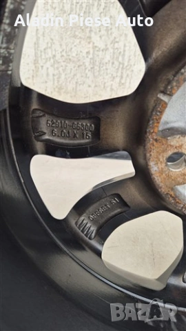 Джанта R15 Kia Picanto R15 ET51 код 52910G6350, 52910-G6350 , снимка 8 - Аксесоари и консумативи - 53897073