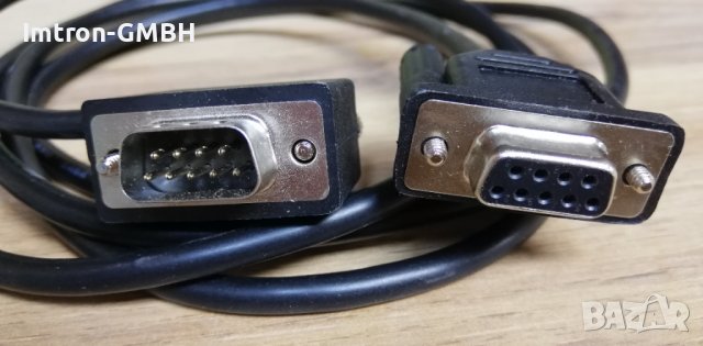 Сериен кабел RS232 DB9- 1,8 м., снимка 2 - Кабели и адаптери - 36809738