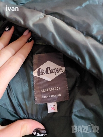 зелено дамско яке lee Cooper , снимка 3 - Якета - 52683625