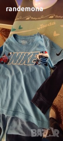 детска блуза Nike + долнище 116-122, снимка 2 - Детски Блузи и туники - 42661557