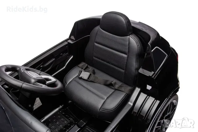 Audi Q7 12V – Детска акумулаторна кола, Черна, EVA гуми, снимка 9 - Детски велосипеди, триколки и коли - 49743740