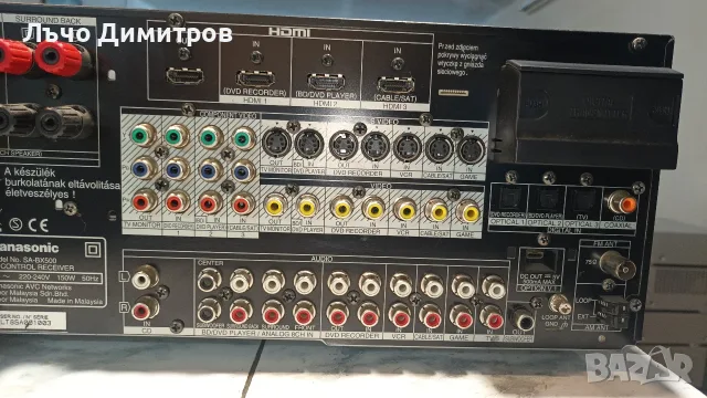 PANASONIC SA-BX500, снимка 8 - Ресийвъри, усилватели, смесителни пултове - 55783253