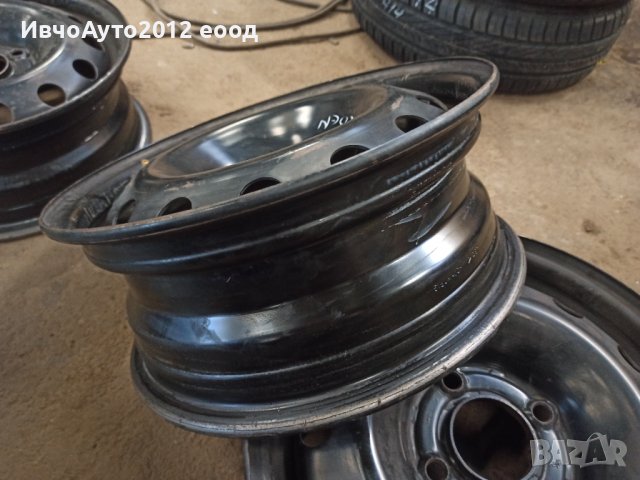 Метални джанти 14 Peugeot Citroen / Пежо Ситроен , снимка 3 - Гуми и джанти - 42906925