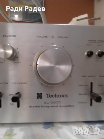 Technics SU-3500, снимка 4 - Ресийвъри, усилватели, смесителни пултове - 54217531