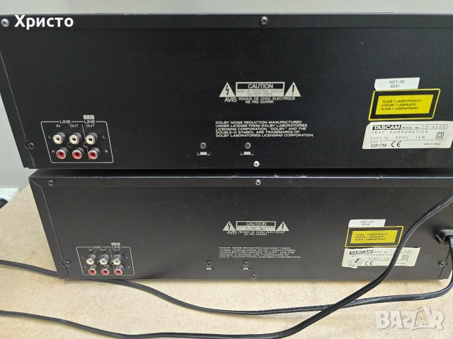 💿📼🎶 Tascam cd-500 🎶📼💿, снимка 7 - Декове - 54192482