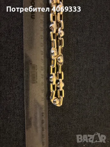Мъжки плътен златен ланец 92.64гр 14к 66см, снимка 10 - Колиета, медальони, синджири - 49866657