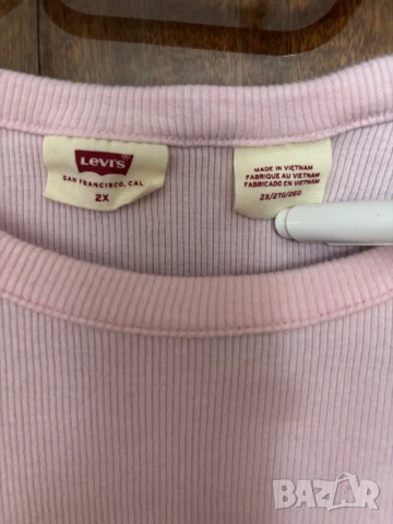 Дамска тениска levi's , снимка 3 - Тениски - 50818599