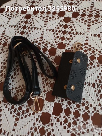 Комплект от 6 броя луксозни дамски чанти /Цвят: Черен;, снимка 2 - Чанти - 42385718