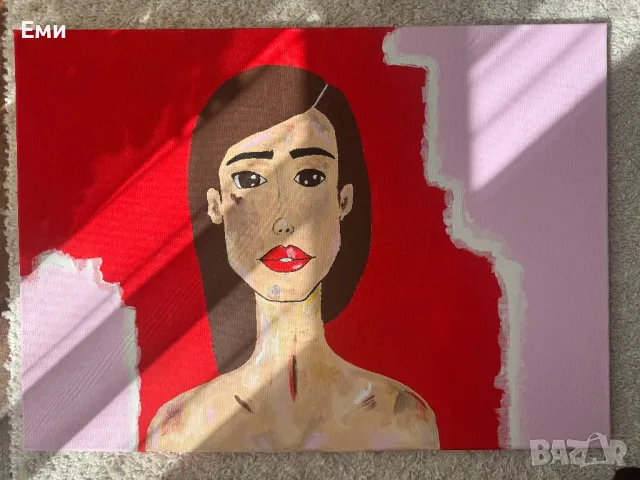 Абстрактна картина 50х70