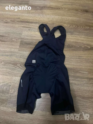 Нов мъжки вело МТБ биб клин с протектор SMS Santini CARB  BIB-SHORTS , XL размер , снимка 6 - Спортни дрехи, екипи - 50785791