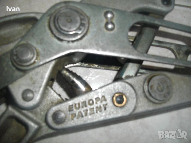 JRG Sanitex-Немски Прес Клещи/Инструмент Инсталиране/Крипване Тръби/Фитинги 20мм-Топла/Студена Вода, снимка 7 - Клещи - 39259932