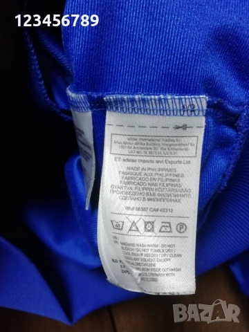 Adidas Originals Blue Firebird оригинално горнище размер М, снимка 7 - Спортни дрехи, екипи - 53329596