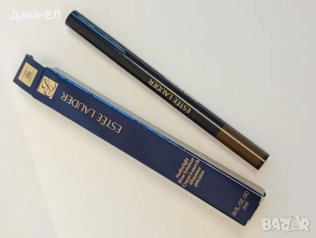 Estee Lauder Featherlight Brow Enhancer Четка-филър за сгъстяване на вежди - 06 Chestnut, снимка 1 - Декоративна козметика - 48129245