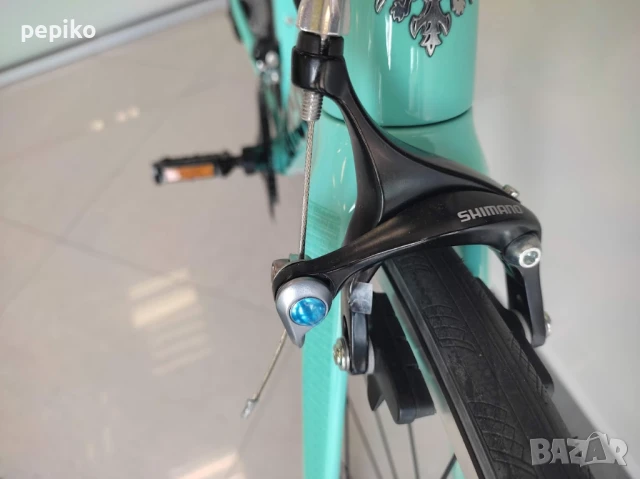 Продавам колела внос от Германия НОВ карбонов шосеен велосипед BIANCHI 28 цола  SHIMANO 105, снимка 7 - Велосипеди - 50717740
