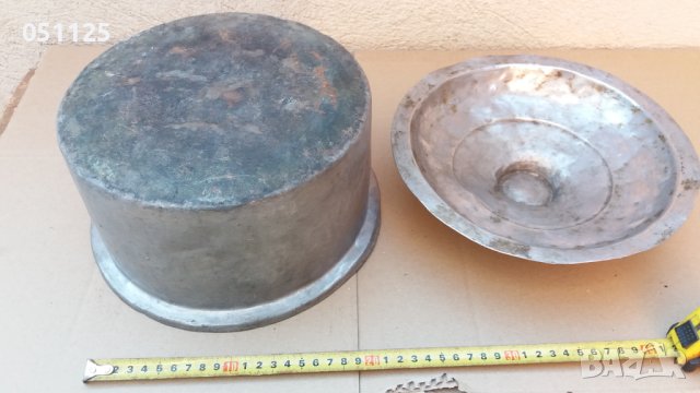 кована бакърена тенджера - калайдисана , снимка 10 - Антикварни и старинни предмети - 40788275