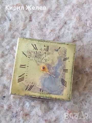 Механизъм с циферблат от стар ръчен часовник 51424, снимка 6 - Мъжки - 52273859