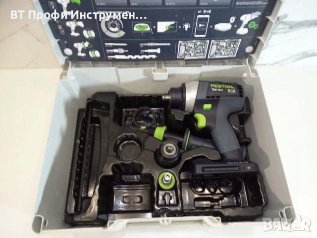 2023 - Festool TDC 18/4 - Четерискоростен винтоверт, снимка 9 - Винтоверти - 53015072