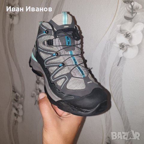 водоустойчиви  туристически обувки SALOMON X-TIANA MID GTX  номер 37,5- 38, снимка 7 - Други - 42770585