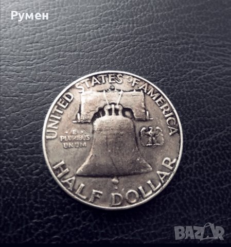 Half Dollar D-USA-1963г.Сребро!, снимка 2 - Нумизматика и бонистика - 35668527