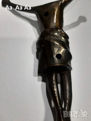 Бронзова статуетка 21см , снимка 6 - Антикварни и старинни предмети - 40186333