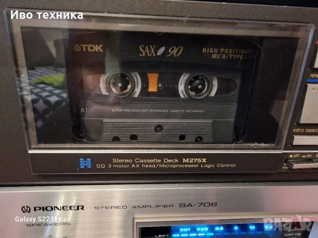 TECHNICS stereo cassette deck M275x, снимка 12 - Декове - 47396930