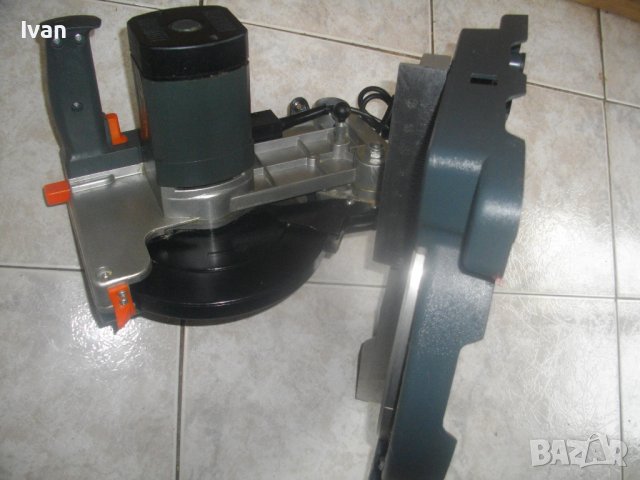 1050 Вата-ф210мм-Немска Пендула-Потъващ/Повдигащ Циркуляр-ОТЛИЧЕН-Basic Meister BGS1050-GERMANY, снимка 18 - Други инструменти - 36642985