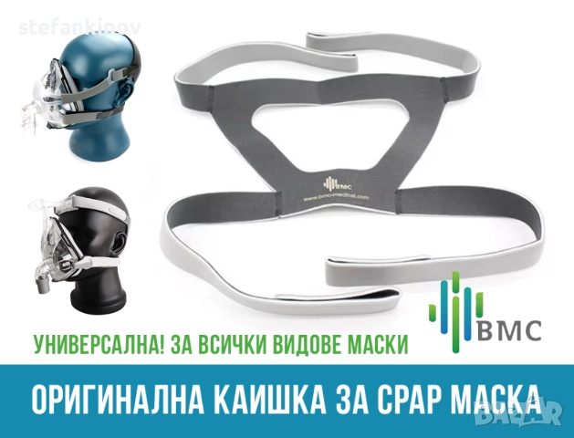 УСИЛЕНА Универсална Каишка (headgear) за глава за CPAP / ЦПАП маска