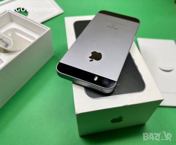 Отличен Apple iPhone SE 32GB Space Gray отключен телефон айфон, снимка 4 - Apple iPhone - 31391374
