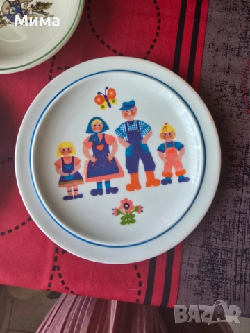 Порцеланови купички и чинии с детски мотиви, снимка 10 - Чинии - 51542520