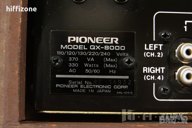 РЕСИВЪР  Pioneer model qx-8000 , снимка 9 - Ресийвъри, усилватели, смесителни пултове - 33847516