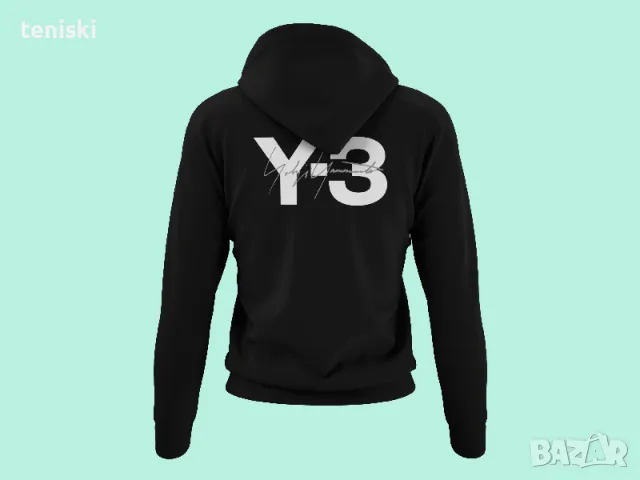 Суичъри Y-3 Йоджи Ямамото Adidas Принт 5 модела, снимка 3 - Суичъри - 48587309