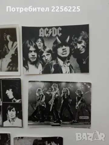 ЛОТ стари картички на метъл групи (лот 5), снимка 3 - Колекции - 49879933