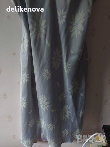 Къса рокляНощница от Коприна. Размер S-М, снимка 2 - Рокли - 37517369
