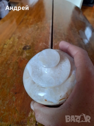 Стара мраморна кутия за бижута #7, снимка 7 - Други ценни предмети - 53243774