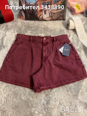 Дънкови панталонки М 253, снимка 4 - Къси панталони и бермуди - 38266603