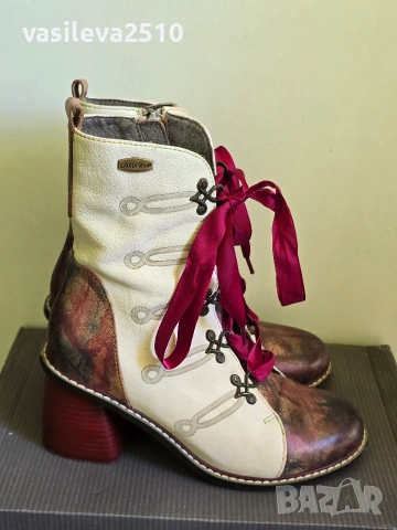 Laura Vita дамски оригинални боти от естествена кожа , снимка 10 - Дамски боти - 53892233