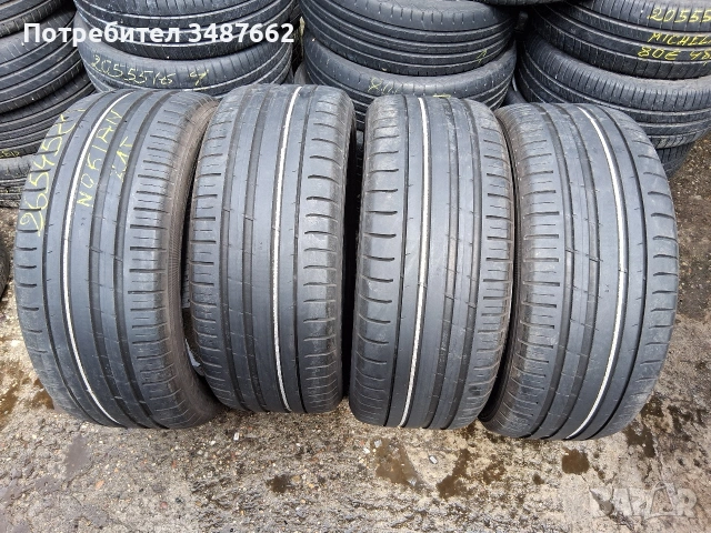 265 45 21 NOKIAN 4броя летни дот 2021г 