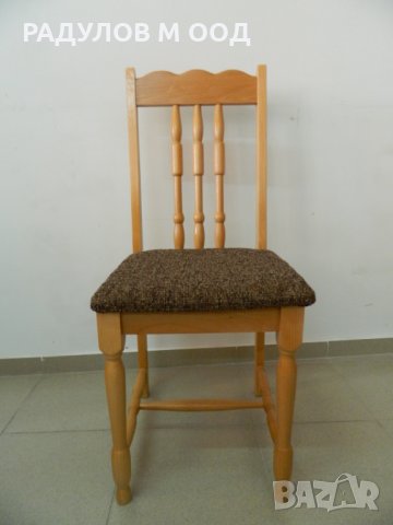 Трапезен стол Ка, цвят натурален - произведен  в България, снимка 2 - Столове - 29279140