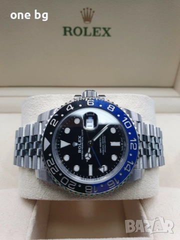 Rolex GMT Master  Batman / Bathgirl , снимка 3 - Луксозни - 51772149