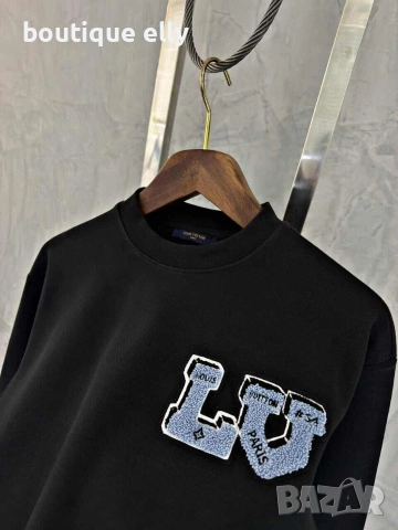 мъжка блуза - синьо, бяло, черно, снимка 3 - Блузи - 52654650