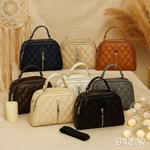 Ежедневна дамска чанта 2 в 1 – стил и удобство през целия ден